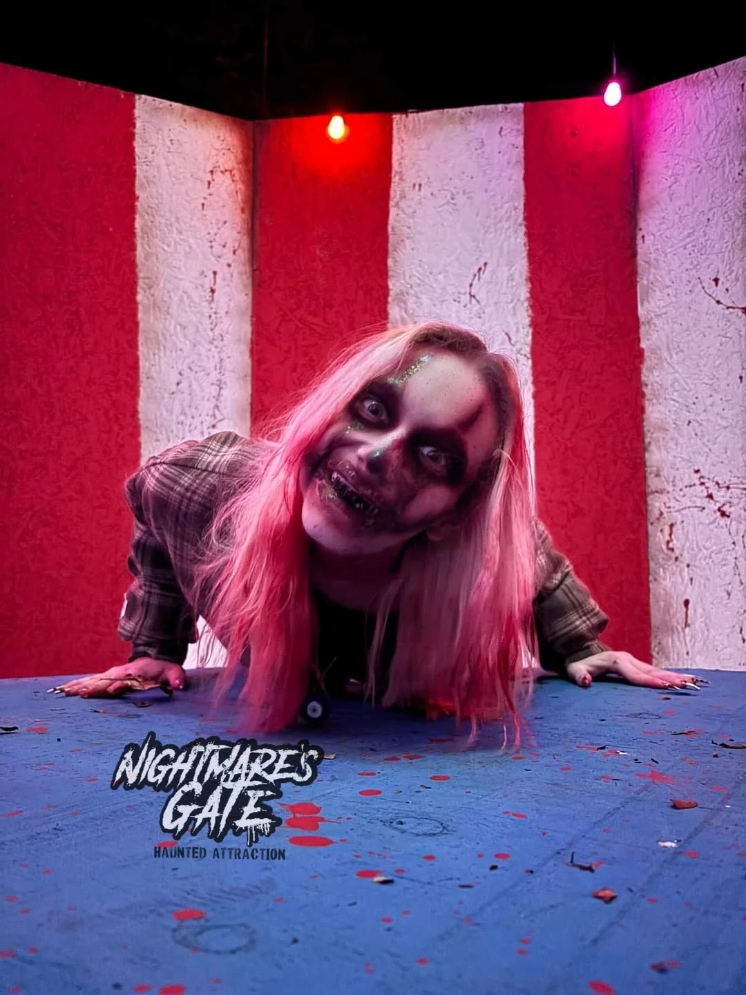 Set piece on the Nightmare's Gate walk-through trail